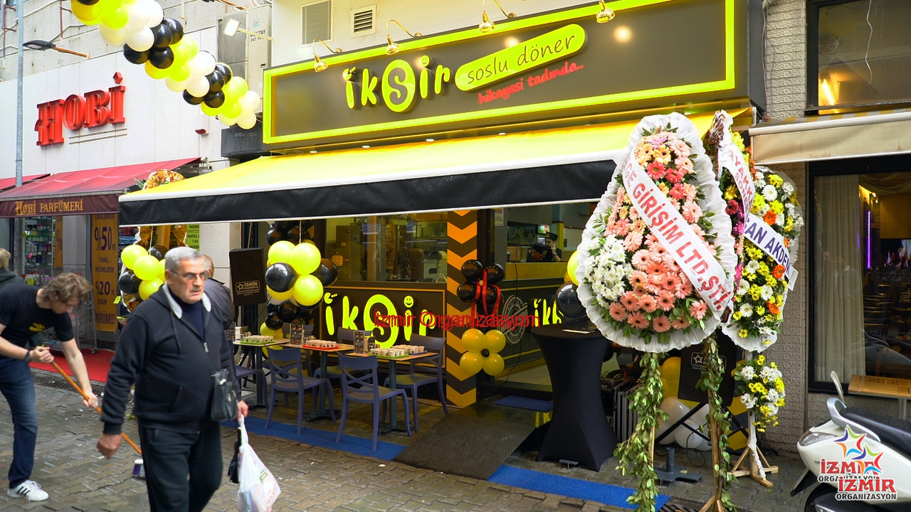 İksir Soslu Döner Açılış Organizasyonu İzmir Organizasyon