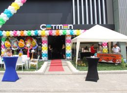 Zincir Balon Süsleme İzmir Kokteyl Masası Kiralama