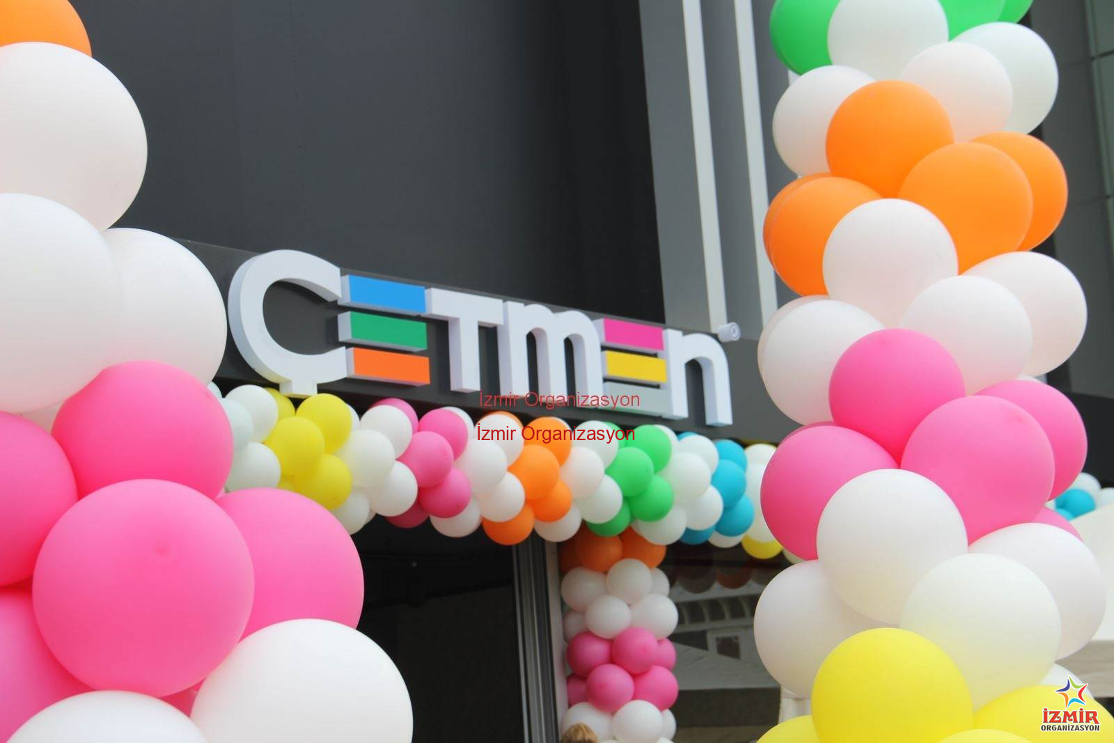 Çetmen Soma Açılış Organizasyonu Balon Süsleme