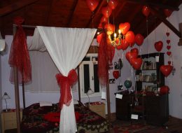 Otel Odası Uçan Balon Süsleme Servisi İzmir Organizasyon