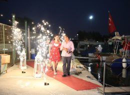 Uzaktan Kumanda ile Ateşlemeli Yer Volkanı Gösterisi İzmir