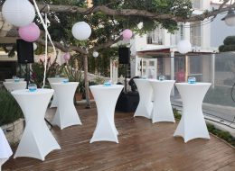 Bistro Masa Kiralama ve Süsleme İzmir