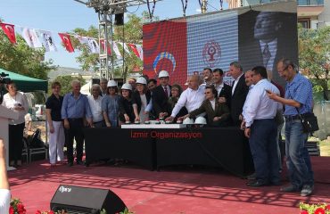 Bornova Belediyesi Temel Atma Töreni Organizasyonu İzmir Organizasyon