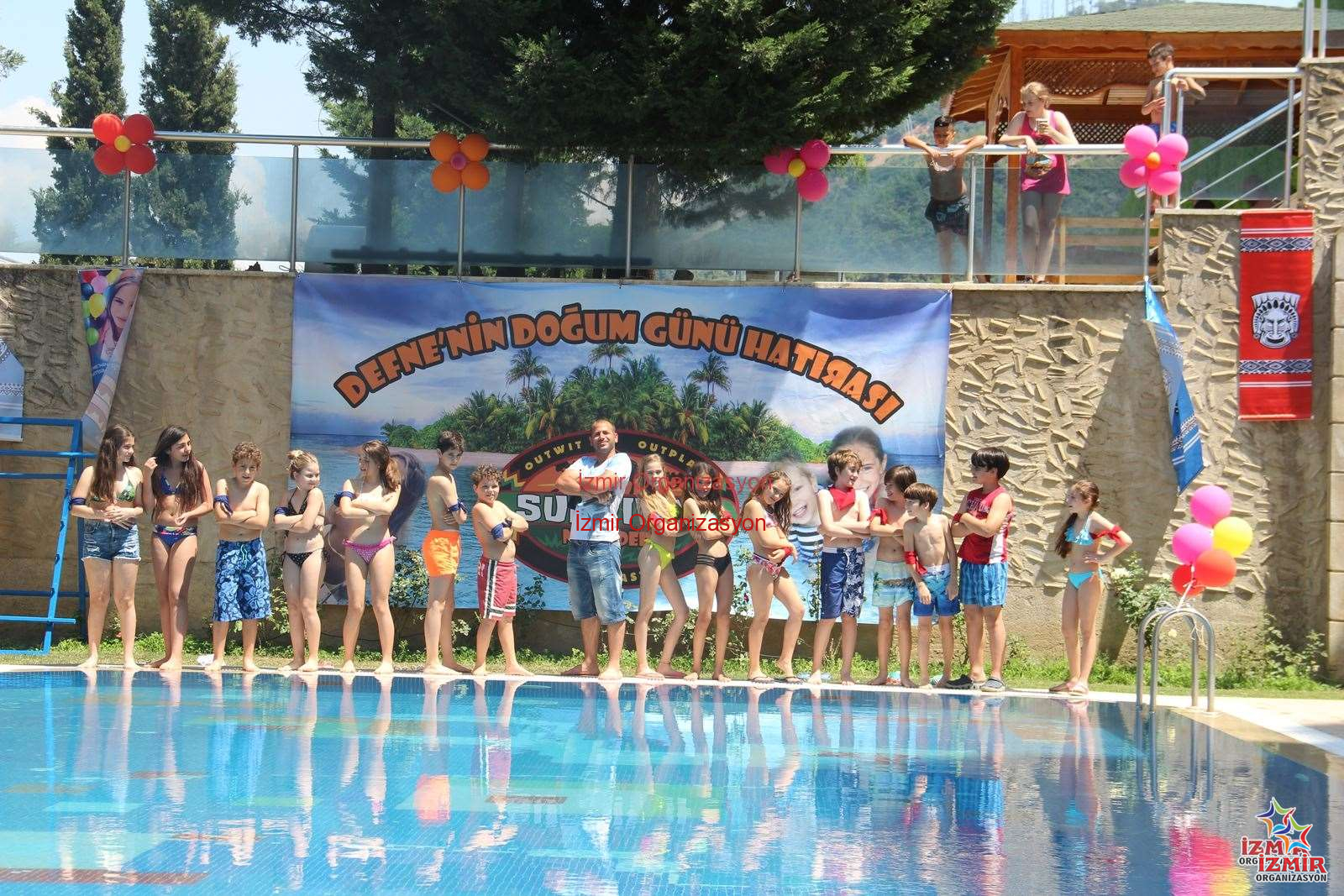 Survivor Benzeri Doğum Günü Organizasyonu İzmir Organizasyon
