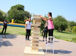 Mekanik ve Elektronik Oyuncak Temini Dev Jenga Kiralama İzmir