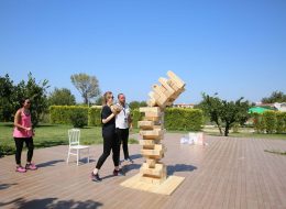 Dev Jenga Oyunu ve Yıkılma Anı İzmir
