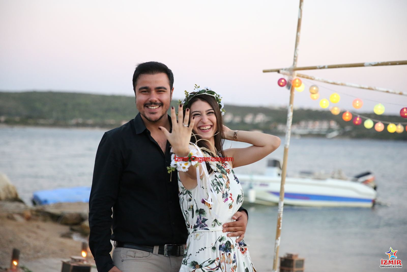 Issız Adada Evlilik Teklifi Organizasyonu İzmir Organizasyon