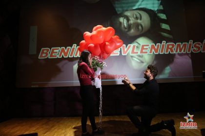 Sinemada Evlilik Teklifi Organizasyonu İzmir