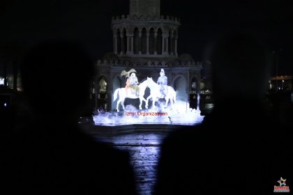 Kore-İzmir Mapping Gösterisi (17)