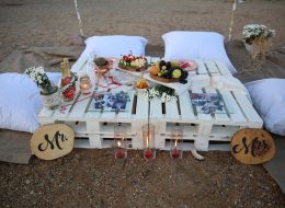 Çeşme Sahilde Evlilik Teklifi Organizasyonu