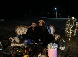 Kumsalda Evlilik Teklifi Organizasyonu