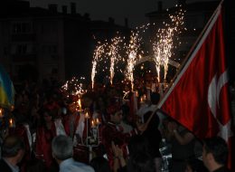Yer Volkanı Gösterisi Lise Mezuniyet Organizasyonu İzmir
