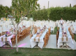 Ahşap Masa Temini İzmir Organizasyon