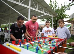 Langırt Oyununda Takımlar Arasında Rekabet Anı İzmir