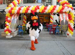 Zincir Balon Süsleme Servisi Maskot Kiralama