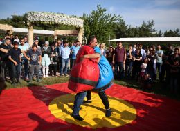 Şirket Piknik Organizasyonu Sumo Güreşi Oyun Parkuru Kiralama İzmir
