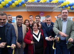 Zincir Balon Süsleme İzmir Protokol Katılımlı Açılış Organizasyonu