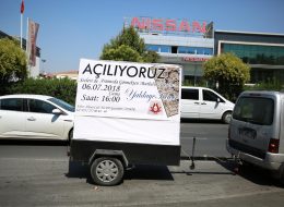 İzmir Reklam Römorku Kiralama