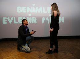Sinemada Evlenme Teklifi Organizasyonu