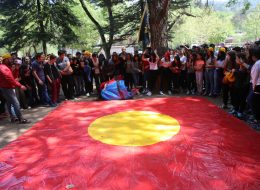 Kurumsal Piknik Organizasyonu Sumo Güreşi Oyununda Keyifli Dakikalar
