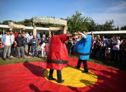 Piknik Organizasyonu Sumo Güreşi Oyunu ve Dans Anı