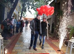 Tarihi Asansör’de Evlenme Teklifi Organizasyonu