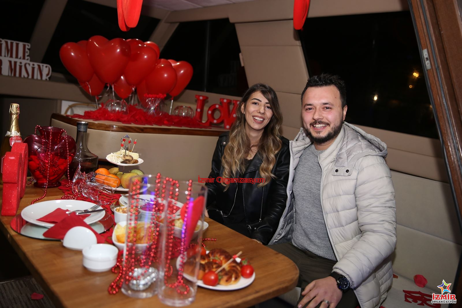 Teknede Doğum Günü Organizasyonu ve Sevgililer Günü Organizasyonu