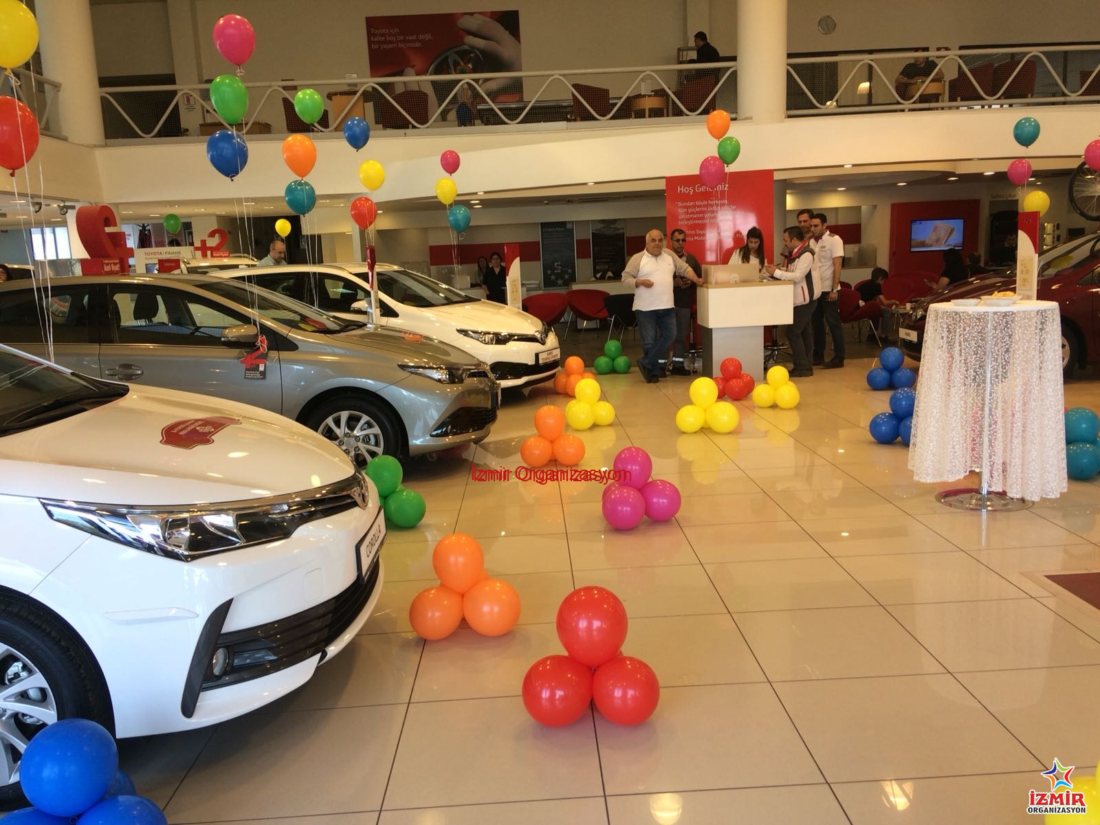 Toyota Borovalı 23 Nisan Şenlik Organizasyonu Balon Süsleme