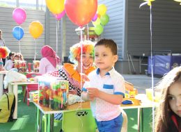 Renkli Uçan Balon Süsleme İzmir