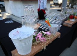 İzmir Kokteylli Açılış Organizasyonu Catering Ekipmanları Kiralama